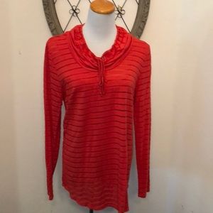 Chelsea & Theodore orange 🍊 top with cami Large